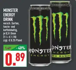 Marktkauf Monster energy drink Angebot