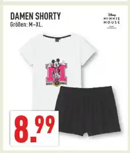 Marktkauf Disney minnie mouse damen shorty Angebot