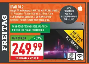 Marktkauf Apple ipad 10.2 Angebot