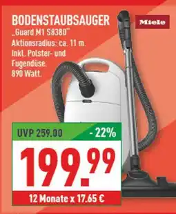 Marktkauf Miele bodenstaubsauger guard m1 s8380 Angebot