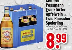 trinkgut Possmann frankfurter apfelwein Angebot