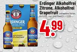 trinkgut Erdinger alkoholfrei zitrone Angebot