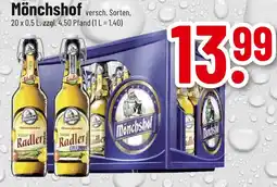trinkgut Mönchshof natur radler Angebot