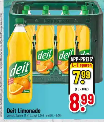 trinkgut Deit limonade Angebot