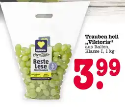 E-Center Edeka trauben hell viktoria Angebot