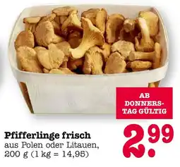 E-Center Pfifferlinge frisch Angebot