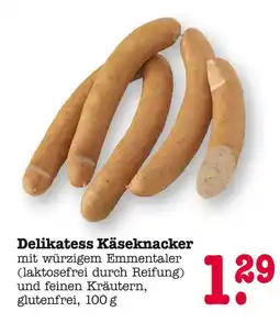E-Center Delikatess käseknacker Angebot