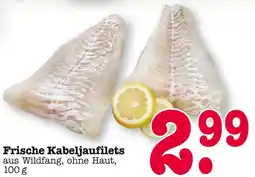 E-Center Frische kabeljaufilets Angebot