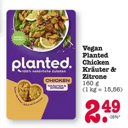 E-Center Planted vegan planted chicken kräuter & zitrone Angebot