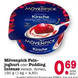 E-Center Mövenpick feinjoghurt kirsche Angebot
