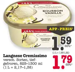 E-Center Langnese cremissimo bourbon vanille Angebot