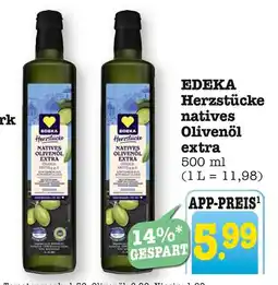 E-Center Edeka herzstücke natives olivenöl extra Angebot