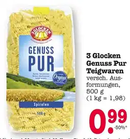 E-Center 3 glocken genuss pur teigwaren Angebot