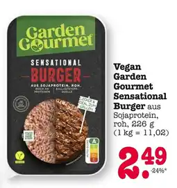 E-Center Garden gourmet sensational burger Angebot