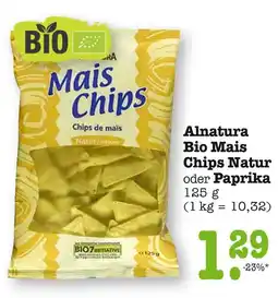 E-Center Alnatura bio mais chips natur Angebot