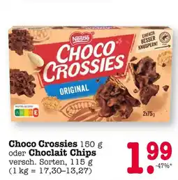 E-Center Nestle choco crossies Angebot