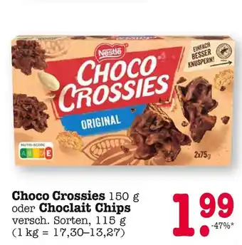 E-Center Nestle choco crossies Angebot