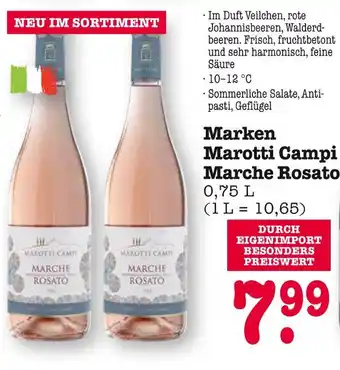 E-Center Marotti campi marche rosato Angebot