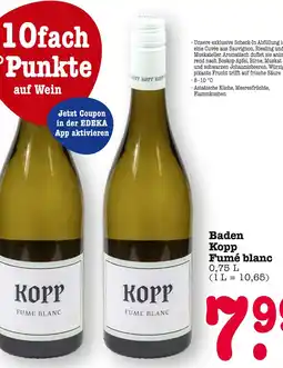 E-Center Kopp fumé blanc Angebot