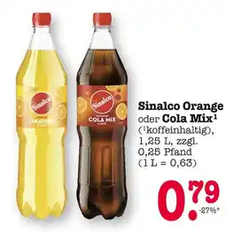 E-Center Sinalco orange Angebot