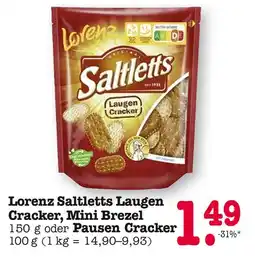 E-Center Lorenz saltletts laugen cracker Angebot