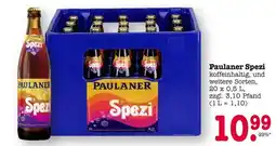 E-Center Paulaner spezi koffeinhaltig Angebot