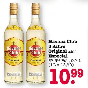 E-Center Havana club 3 jahre original Angebot
