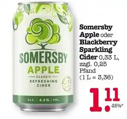 E-Center Somersby apple classic refreshing cider Angebot