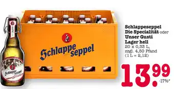 E-Center Schlappeseppel die specialität Angebot