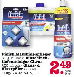 E-Center Finish maschinenpfleger Angebot