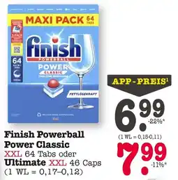 E-Center Finish powerball power classic xxl 64 tabs Angebot