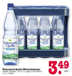 E-Center Naturpark quelle mineralwasser Angebot