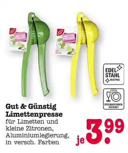 E-Center Gut & günstig limettenpresse Angebot