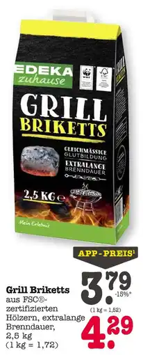 E-Center Edeka zuhause grill briketts Angebot