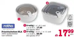 E-Center Rotho frischhaltedose ela 2-teilig Angebot