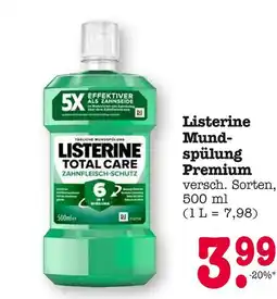 E-Center Listerine mundspülung premium Angebot