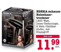 E-Center Edeka zuhause reisehaartrockner Angebot