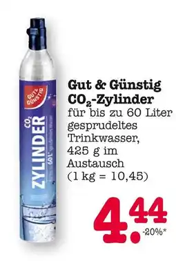 E-Center Gut & günstig co₂-zylinder Angebot