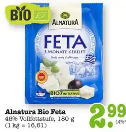 E-Center Alnatura bio feta Angebot