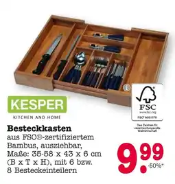E-Center Kesper besteckkasten Angebot