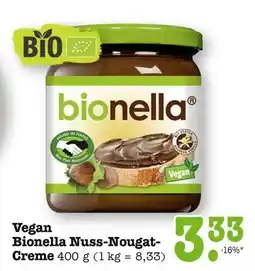 E-Center Bionella nuss-nougat-creme Angebot