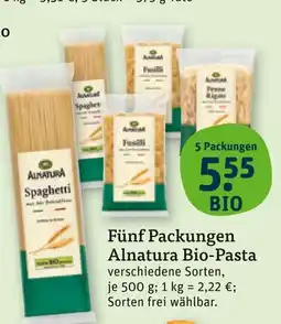 tegut Alnatura spaghetti Angebot