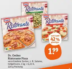 tegut Dr. oetker ristorante pizza salame Angebot