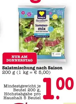 E-Center Edeka salatmischung nach saison Angebot