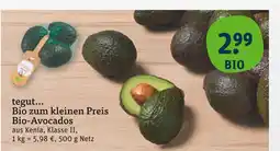 tegut Tegut bio-avocados Angebot