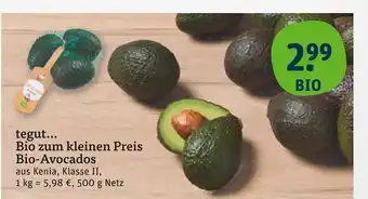 tegut Tegut bio-avocados Angebot