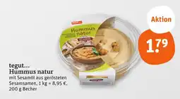 tegut Tegut... hummus natur Angebot