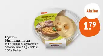 tegut Tegut... hummus natur Angebot