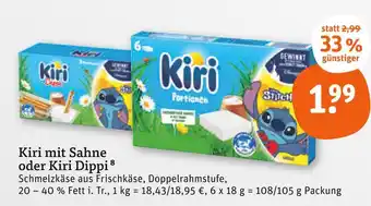 tegut Kiri mit sahne Angebot