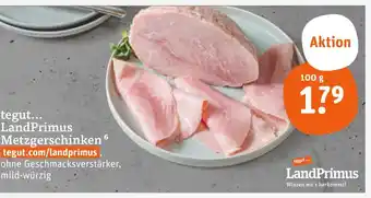 tegut Landprimus metzgerschinken Angebot
